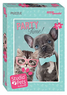 Мозаика Step Puzzle Мирна Studio Pets By Myrna 120 75145