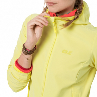 Куртка женская Jack Wolfskin Turbulence Jacket Women sorbet