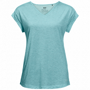 Футболка женская Jack Wolfskin Coral Coast T W aqua
