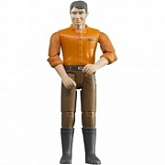 Игрушка Bruder Фигурка мужчины в коричневых джинсах 60007