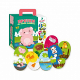 Игра настольная Пазлы-двойняшки VT2904-06