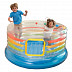 Надувной игровой центр-батут Intex Transparent Ring Bounce 182х86 см 48264NP