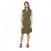 Платье женское Jack Wolfskin Sonora Dress delta green