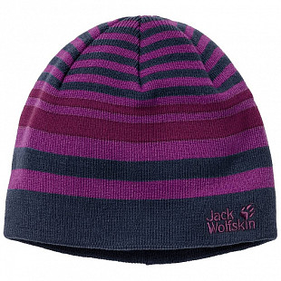 Шапка детская Jack Wolfskin CROSS KNIT CAP KIDS midnight blue