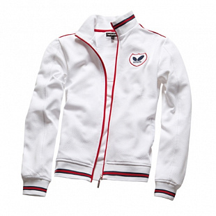 Куртка тренерская Butterfly Hino white
