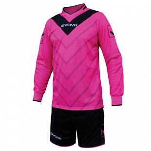 Футбольная форма Givova Sanchez KITP005 pink/black