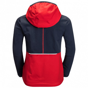 Куртка детская Jack Wolfskin Turbulence Boys peak red