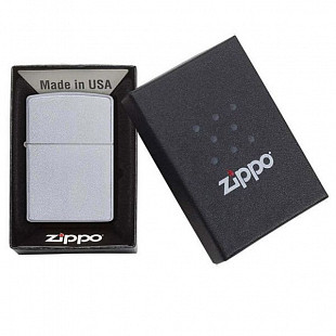 Зажигалка Zippo Classic с покрытием Satin Chrome 205