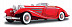 Масштабная модель автомобиля Maisto 1:18 Мерседес Бенц 500 K родстер (1936) (36862) blue