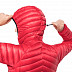 Ветрозащитная утепленная куртка женская Jack Wolfskin Mountain Down Jkt W tulip red