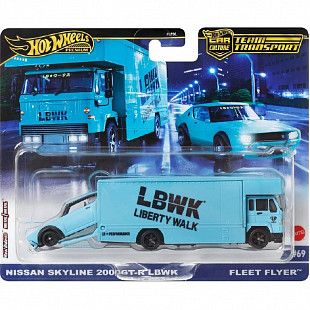 Машинка Hot Wheels Premium Team Transport (FLF56 HRV45)