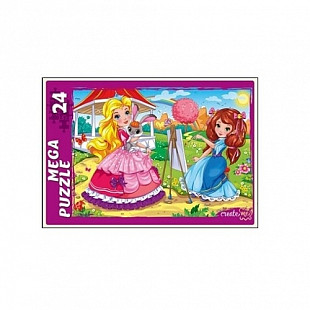 Мега-пазлы Рыжий Кот Маленькая принцесса П24-5921