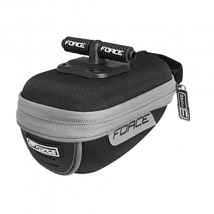 Сумка под седло Force Capsule 896173 black/grey