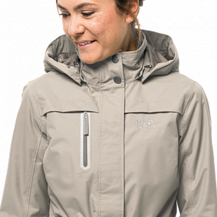 Куртка женская Jack Wolfskin Kimberley Parka dusty grey