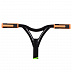 Самокат Novatrack Wolf Black/Orange 100A.WOLF.OR8