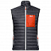 Ветрозащитный утепленный жилет мужской Jack Wolfskin Routeburn Vest M ebony