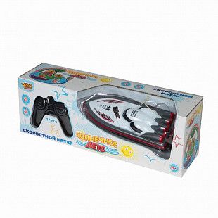 Катер YAKO радиоуправляемый "Солнечное лето" FullFunc М6521 white