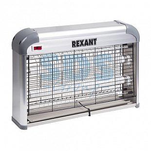 Антимоскитная лампа Rexant 2х10Вт 220В R80 71-0046