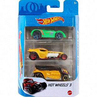 Набор машинок Hot Wheels 3 шт. (K5904 №151)