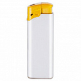 Пьезозажигалка 54016 White/Yellow