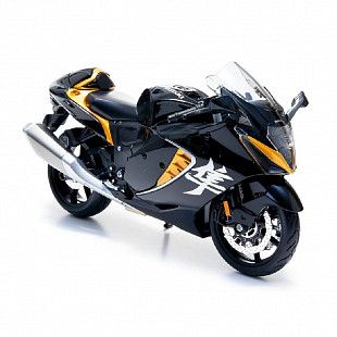 Модель мотоцикла Maisto 1:12 Suzuki Hayabusa 2022 (32724) Black/Orange