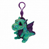 Игрушка мягконабивная на брелоке TY Дракон Cinder 12,7 см 36637
