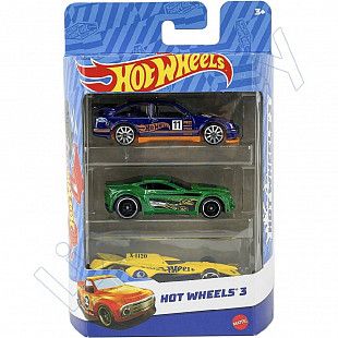 Набор машинок Hot Wheels 3 шт. (K5904 №90)