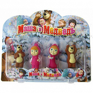 Фигурка Маша и медведь R182A-4