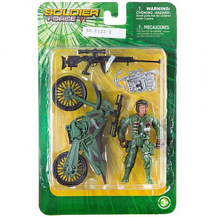 Набор игровой с фигурками солдат E123-4/-5