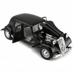 Коллекционная машина Bburago 1:24 Citroen 15 CV TA 1938 (18-22017) black