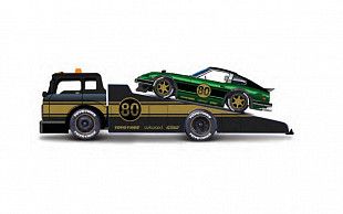 Эвакуатор игрушечный и машинка Maisto Ramp Truck & 1980 Datsun 280ZX (S130) (15055)