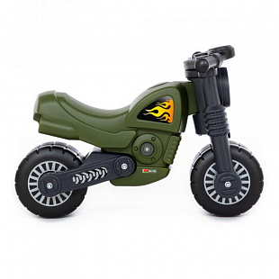 Каталка-мотоцикл Полесье Моторбайк военный 49308
