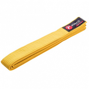 Пояс для единоборств Rusco 280 см Yellow