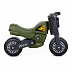 Каталка-мотоцикл Полесье Моторбайк военный 49308