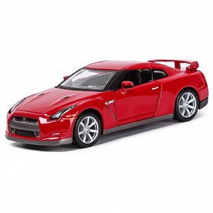 Коллекционная машина Bburago 1:32 Nissan GT R (18-42016) red