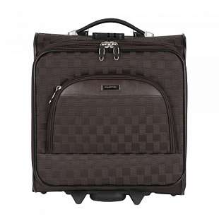 Чемодан малый Polar П7097 brown
