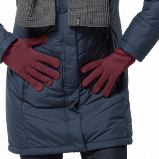 Перчатки мужские Jack Wolfskin Milton Glove fall red
