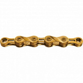 Велоцепь KMC X9L, 9 скоростей, 116 links, gold, BXL9TI16