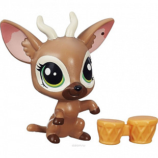 Кукла Littlest Pet Shop Антилопа Бонго с барабанами (B2167 A8229)