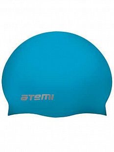 Шапочка для плавания Atemi силиконовая (TC403) blue