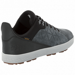 Полуботинки мужские Jack Wolfskin Auckland Texapore Low M ebony / black