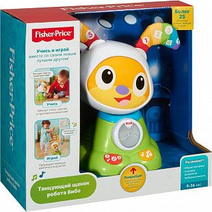 Развивающая игрушка Fisher Price Танцующий щенок робота Бибо FBC96