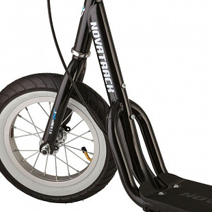 Самокат внедорожный Novatrack Stamp N4 Black 12" 12STAMPN4.BK6