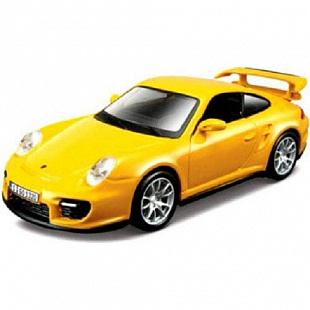Коллекционная машина Bburago 1:32 Porsche 911 GT (18-43023) yellow
