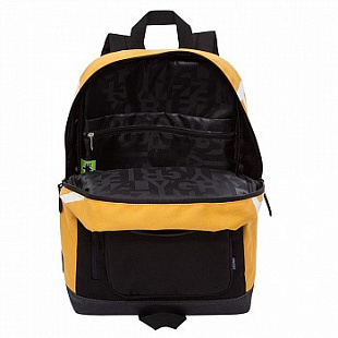 Городской рюкзак GRIZZLY RQ-009-2 /2 black/yellow