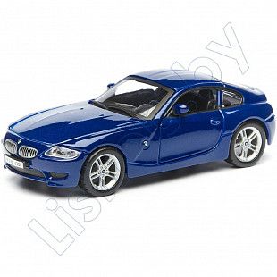 Коллекционная машина Bburago 1:32 BMW Z4 M Coupe (18-43007) blue