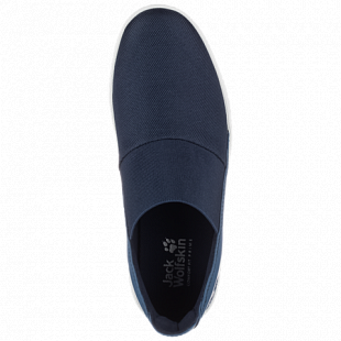 Полуботинки женские Jack Wolfskin Auckland Slipper Low W midnight blue