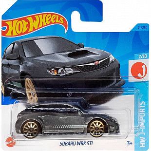 Машинка Hot Wheels Базовой коллекции Subaru WXR STI 21/250 (5785 HKK63) mainline 2023