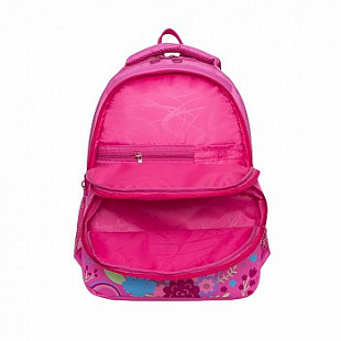 Рюкзак школьный GRIZZLY RG-966-1 /1 pink