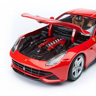 Коллекционная машина Bburago 1:24 Ferrari F12 Berlinetta (18-26007) red
